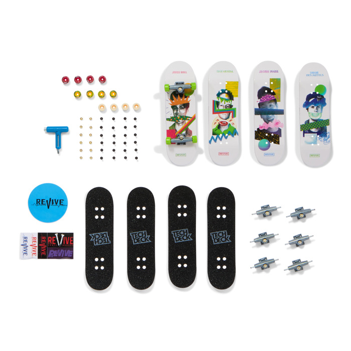 Tech Deck Fingerboard - Sanidaki daxtulou 4 temaxion